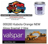 000283 Kubota Orange NEW Gloss Enamel 2 litre