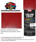 02MORE 02 MONARO RED SEM COLOURCOAT 300G AEROSOL SPRAY CAN