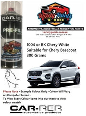 1004 or BK Chery White Suitable for Chery Basecoat 300 Grams