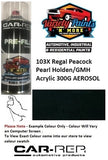 103X Regal Peacock Pearl Holden/GMH Acrylic 300G AEROSOL
