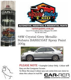 48W Crystal Grey Metallic Subaru BASECOAT Spray Paint 300g