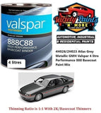 4H026/2H023 Atlas Grey Metallic GMH  Basecoat Paint Mix 4LT