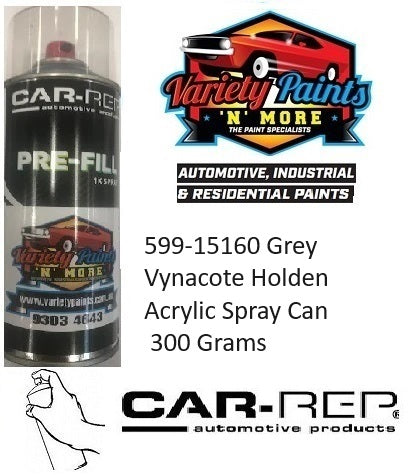 599-15160 Grey Vynacote Holden Acrylic Spray Can 300 Grams