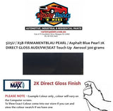 5U5U / X5B FIRMAMENTBLAU PEARL / Asphalt Blue Pearl 2K DIRECT GLOSS AUDI/VW/SEAT Touch Up  Aerosol 300 grams