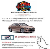 817 OR 1817 Rosegold Metallic or Rosey Gold Metallic Mercedes