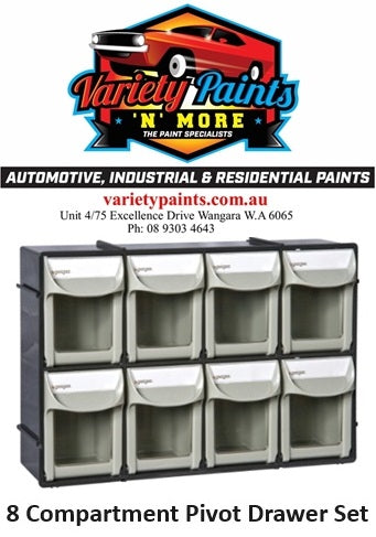 8 Compartment Pivot Drawer Set