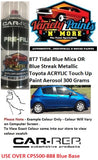 8T7 Tidal Blue Mica /Blue Streak Metallic Suitable for Toyota ACRYLIC Touch Up Paint Aerosol 300 Grams