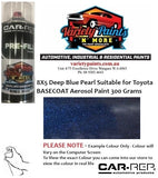 8X5 Deep Blue Pearl Suitable for Toyota BASECOAT Aerosol Paint 300 Grams