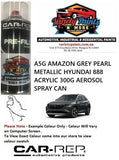 A5G AMAZON GREY PEARL METALLIC HYUNDAI ACRYLIC 300G AEROSOL SPRAY CAN