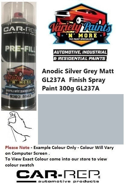 Anodic Silver Grey Matt GL237A  Finish Spray Paint 300g GL237A
