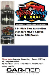 B11 Rich Blue Australian Standard MATT Acrylic Aerosol 300 Grams