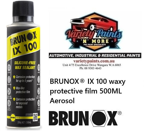BRUNOX® IX 100 waxy protective film 500ML Aerosol