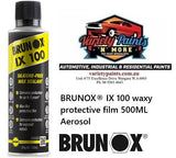 BRUNOX® IX 100 waxy protective film 500ML Aerosol