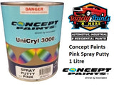 Concept Paints Pink Spray Putty 1 Litre