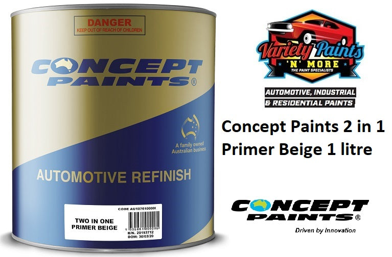 Concept Paints 2 in 1 Primer Beige 1 litre