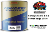 Concept Paints 2 in 1 Primer Beige 1 litre