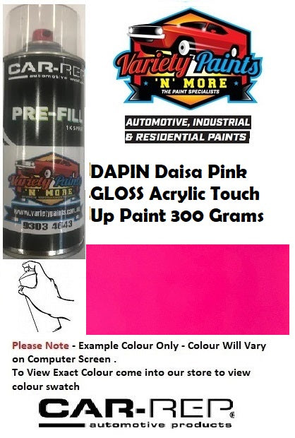 DAPIN Daisa Pink GLOSS Acrylic Touch Up Paint 300 Grams