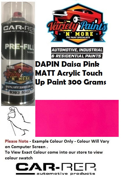 DAPIN Daisa Pink MATT Acrylic Touch Up Paint 300 Grams