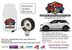 EFC Blanc Perle Nacre or PEARLESCENT WHITE PEARL Standard PEUGEOT & CITROEN