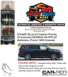 G542P Black Forest Pearl Standard HONDA ACRYLIC Aerosol Paint 300 Grams