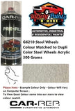 G6210 Steel Wheels Colour Matched to Dupli Color Steel Wheels