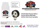 GAZ/50-8624 Olympic White / Summit White GMH/OPEL ACRYLIC 50ml Touch Up Bottle