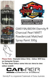 Eternity® Charcoal Pearl Powdercoat Matched MATT Finish Spray Paint 300g 1IS 20A