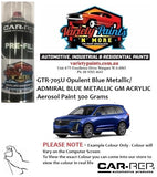 GTR-705U Opulent Blue Metallic/ ADMIRAL BLUE METALLIC GM ACRYLIC Aerosol Paint 300 Grams