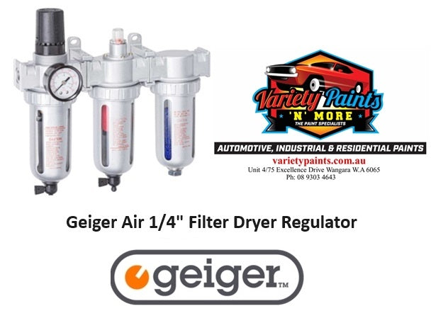 Geiger Air 1/4" Filter Dryer Regulator