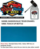 HANBL HANSON BLUE TB320 ENAMEL 50ML TOUCH UP BOTTLE