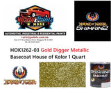 HOK1262-03 Gold Digger Metallic Basecoat House of Kolor 1 Quart