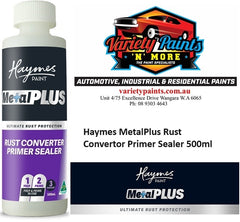Haymes MetalPlus Rust Convertor Primer Sealer 500ml