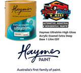 Haymes Ultratrim High Gloss Acrylic Enamel Extra Deep Base 1 Litre EDT