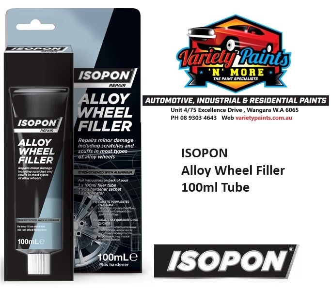 ISOPON Alloy Wheel Filler 100ml Tube