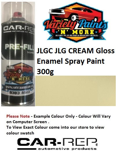 JLGC JLG CREAM Gloss Enamel Spray Paint 300g