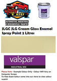 JLGC JLG Cream Gloss Enamel Spray Paint 2 Litres