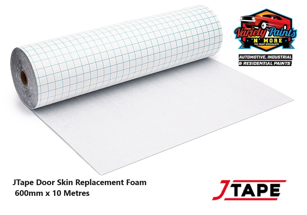 JTape Door Skin Replacement Foam 600mm x 10 Metres