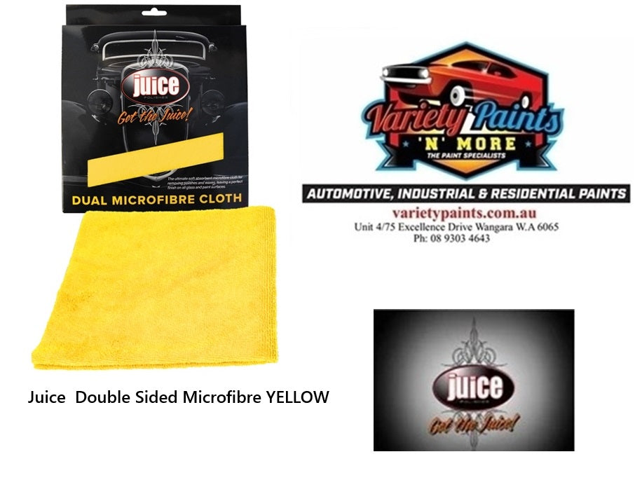 Juice  Double Sided Microfibre YELLOW