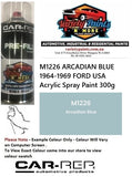 M1226 ARCADIAN BLUE 1964-1969 FORD USA Acrylic Spray Paint 300g
