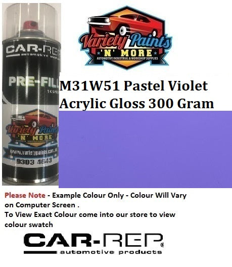 M31W51 Pastel Violet Acrylic Gloss 300 Gram