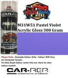 M31W51 Pastel Violet Acrylic Gloss 300 Gram