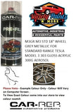 M3GR M3 STD 18" WHEEL GREY METALLIC FOR STANDARD RANGE TESLA MODEL 3 303 GLOSS ACRYLIC 300G AEROSOL