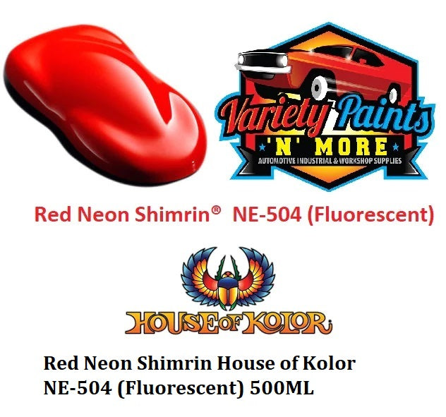 Red Neon Shimrin House of Kolor NE-504 (Fluorescent) 946ML