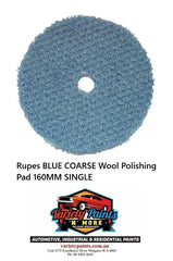 Rupes BLUE COARSE Wool Polishing Pad 160MM SINGLE