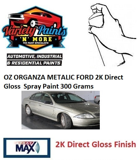 OZ ORGANZA METALIC FORD 2K DIRECT GLOSS Spray Paint 300 Grams
