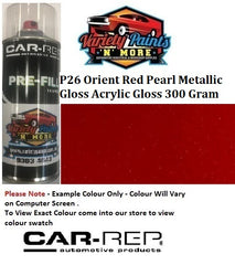 P26 Orient Red Pearl Metallic Gloss Acrylic Gloss 300 Gram (4 CAN DEAL)