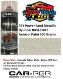 P7Y Power Sand Metallic Hyundai BASECOAT Aerosol Paint 300 Grams