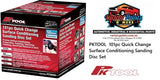 PKTOOL  101pc Quick Change Surface Conditioning Sanding Disc Set