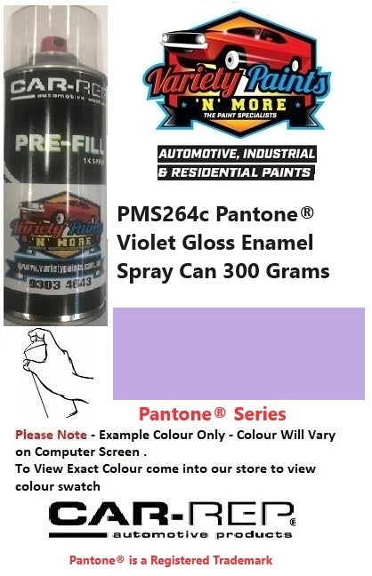 PMS264c Pantone® Violet Gloss Enamel Spray Can 300 Grams