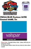 PMS313 BLUE Pantone SATIN Enamel 100ML Tin